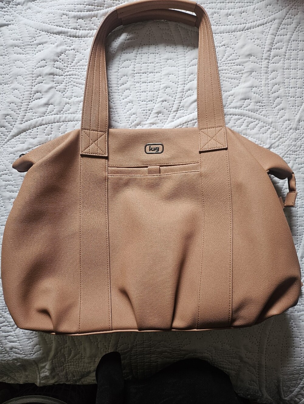$130 Retail NWOT Lug Piper Slouchy Hobo Bag In Chai Latte - PLEASE READ - Picture 2 of 7
